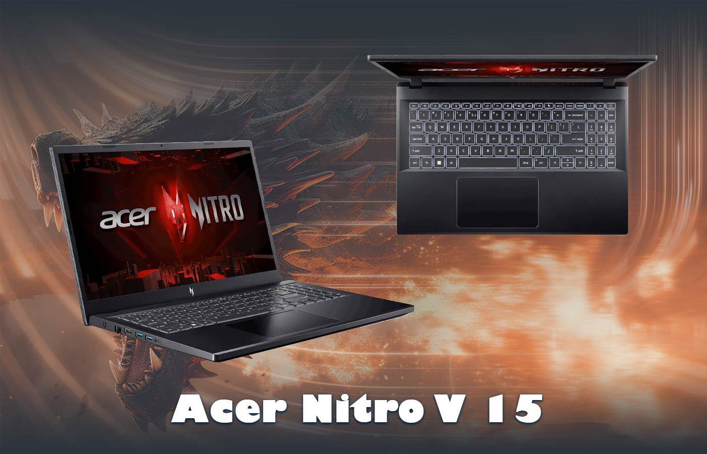 لپ تاپ 15.6 اینچی ایسر مدل ACER NITRO V15 ANV15-51-75VW i7-13620H